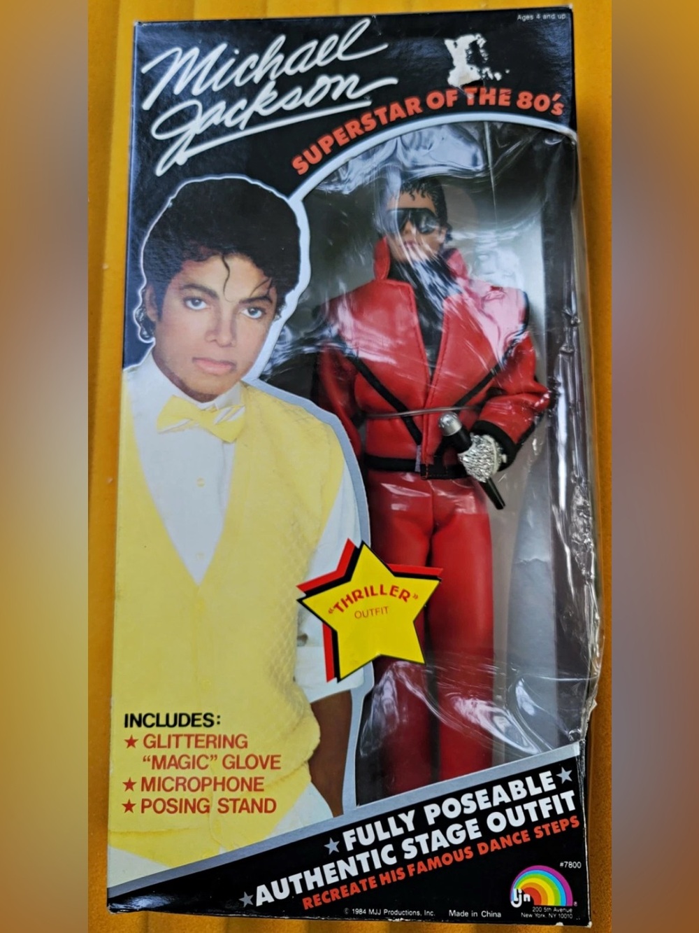 Michael Jackson Thriller Fully Poseable Doll